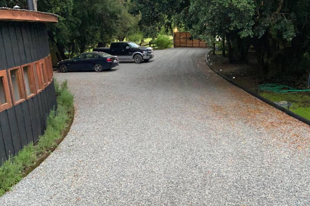 Acogedora Cabana Al Borde Del Rio Claro Villa Pucón Buitenkant foto