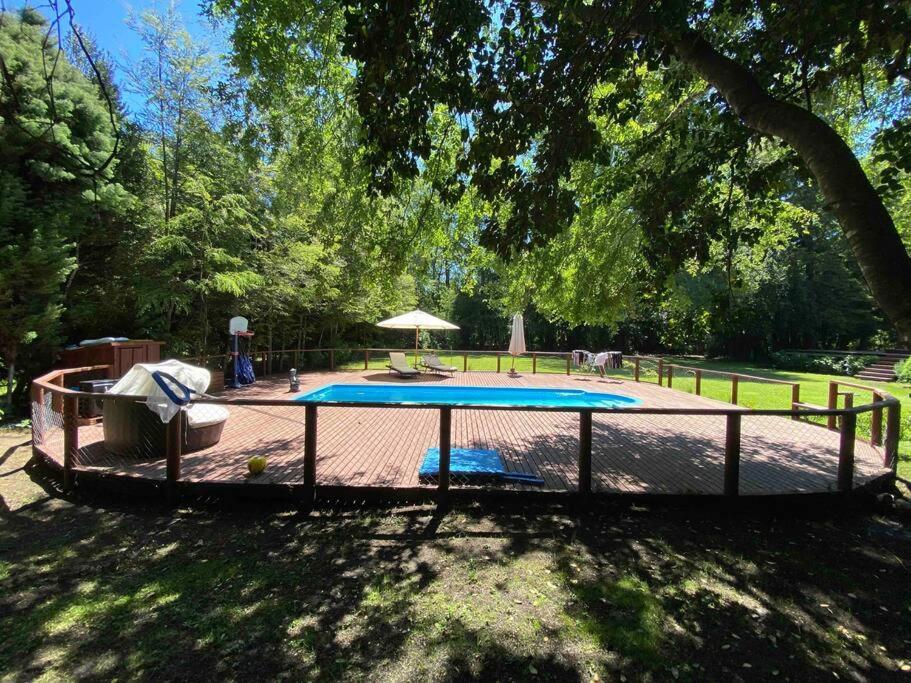 Acogedora Cabana Al Borde Del Rio Claro Villa Pucón Buitenkant foto